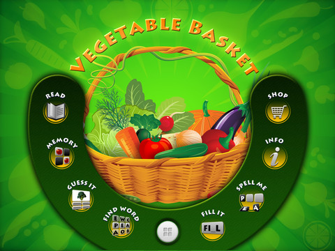 Vegetable Basket Kids Game